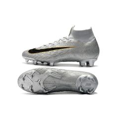 fodboldstøvler Nike Mercurial Superfly 6 Elite FG - Sølv Sort_3.jpg